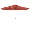 12767 active tele zahradni slunecnik 340 cm cervena