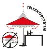 ALU EXPERT Teleskop zahradní slunečník 350 x 350 cm antracit  Doppler