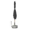 Gastro Magic Junior Alu Wood zahradní slunečník 200 x 200 cm antracit  Doppler