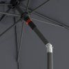 myZone Push Up zahradní slunečník 300 cm antracit  Doppler