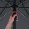 myZone Push Up zahradní slunečník 300 cm antracit  Doppler