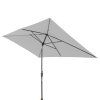 myZone zahradní slunečník 300 x 200 cm světle šedá  Doppler