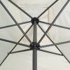 Basic Lift zahradní slunečník 300 x 200 cm hnědá  Derby