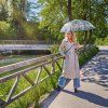 14003 3 fiber long ac transparent floral dreams damsky holovy vystrelovaci destnik