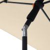 myZone zahradní slunečník 190 x 125 cm světle šedá  Doppler