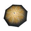 Fiber Flex long AC Imperial Golden Feather - dámský holový vystřelovací deštník  Doppler