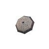 1559 1 fiber mini black white paisley damsky skladaci destnik