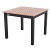 EXPERT WOOD Antracit - zahradní hliníková sedací souprava 2+1