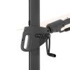 DERBY DX 280 x 280 cm – zahradní slunečník s boční nohou - Zboží s drobnou vadou (S332)