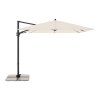 DERBY DX 280 x 280 cm – zahradní slunečník s boční nohou - Zboží s drobnou vadou (S332)