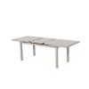 VELIA - zahradní rozkládací stůl 167/217 x 90 x 76 cm - Zboží s drobnou vadou (N635)