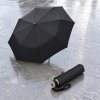 16339 4 knirps chrome matt manual prism black elegantni skladaci destnik