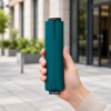 16708 2 fiber mini compact uni teal petrol damsky skladaci destnik