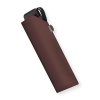 16714 2 carbonsteel mini slim dark chocolate damsky skladaci destnik