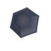 Fiber Havanna Timeless Blue Stripes dámský skládací deštník  Doppler