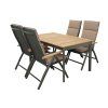 CONCEPT TEAK FSC® polohovací zahradní křeslo  Doppler