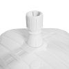 9209 2 stojan design plnitelny 50 l bily